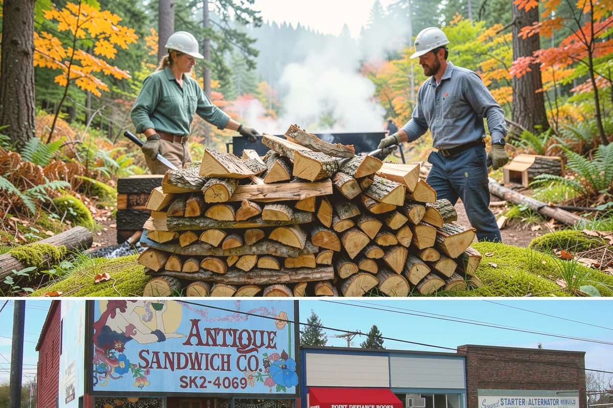 Weekend Delivery in Ruston, Pierce County, WA - In highest demand during fall weekends, so book your slot early.