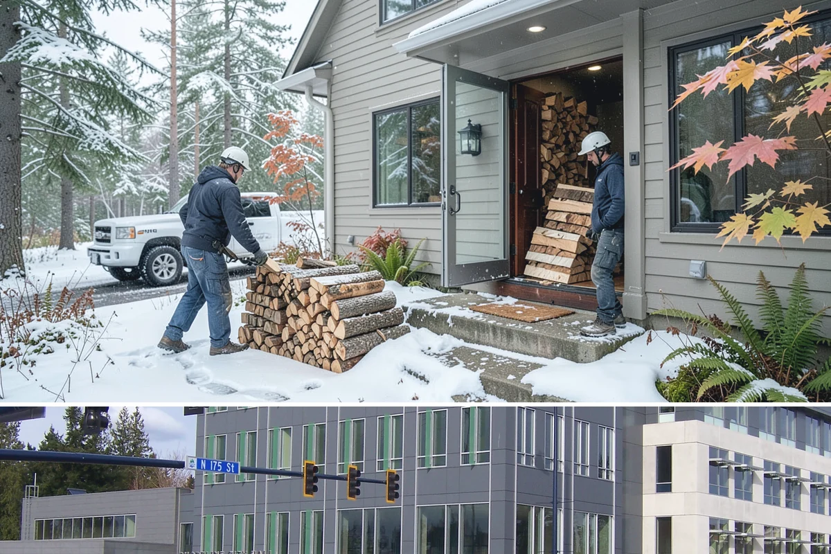 Weekend Delivery in Shoreline, King County, WA - In highest demand during fall weekends, so book your slot early.