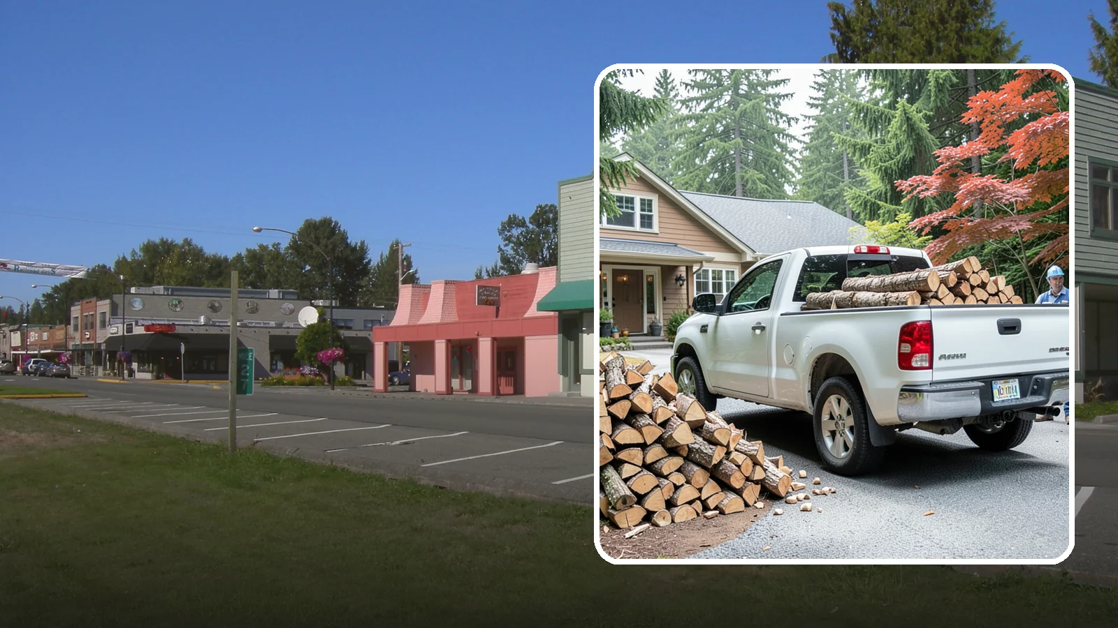 Weekend Delivery in Snoqualmie, King County, WA - Firewood delivered on Saturdays or Sundays to fit around your work week.