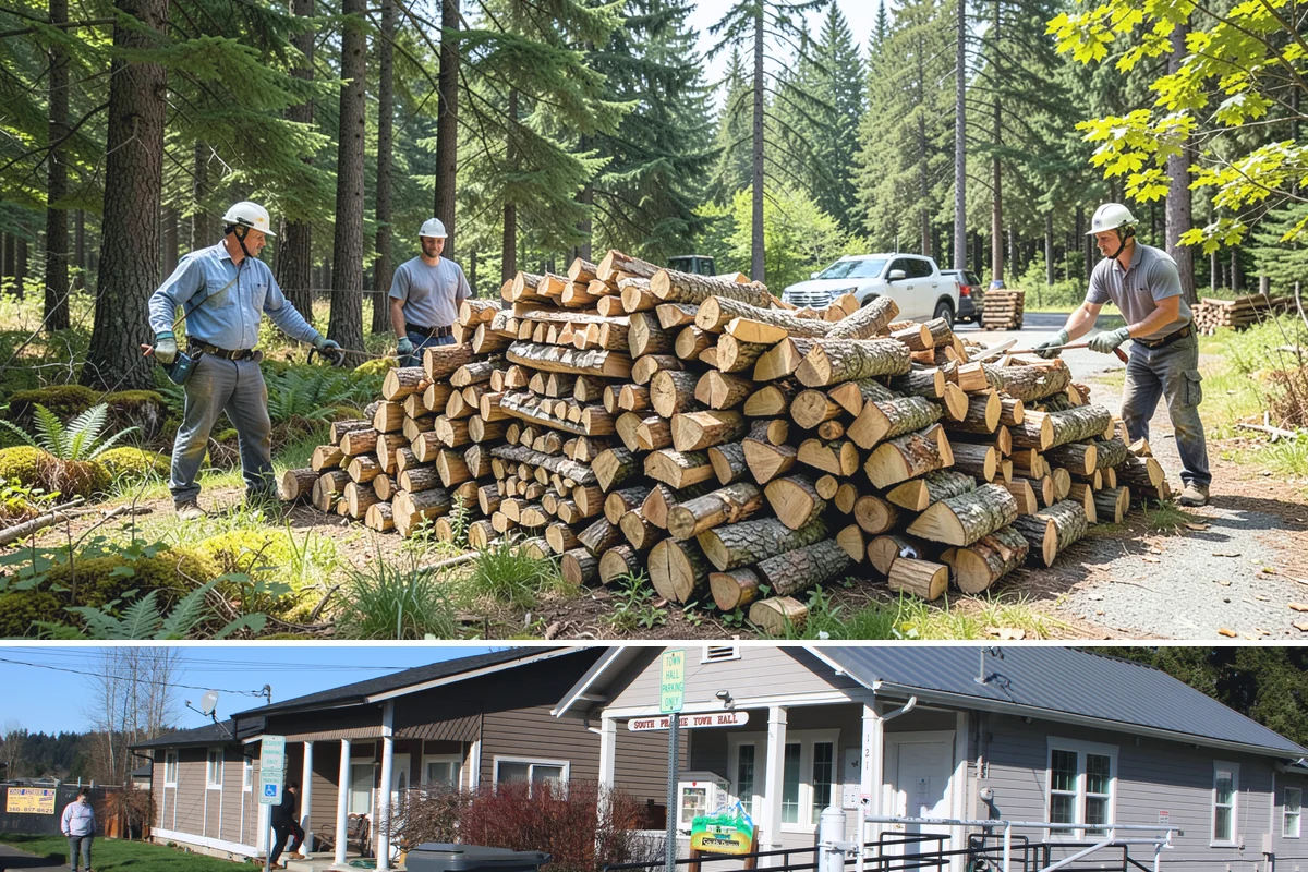 Weekend Delivery in South Prairie, Pierce County, WA - In highest demand during fall weekends, so book your slot early.