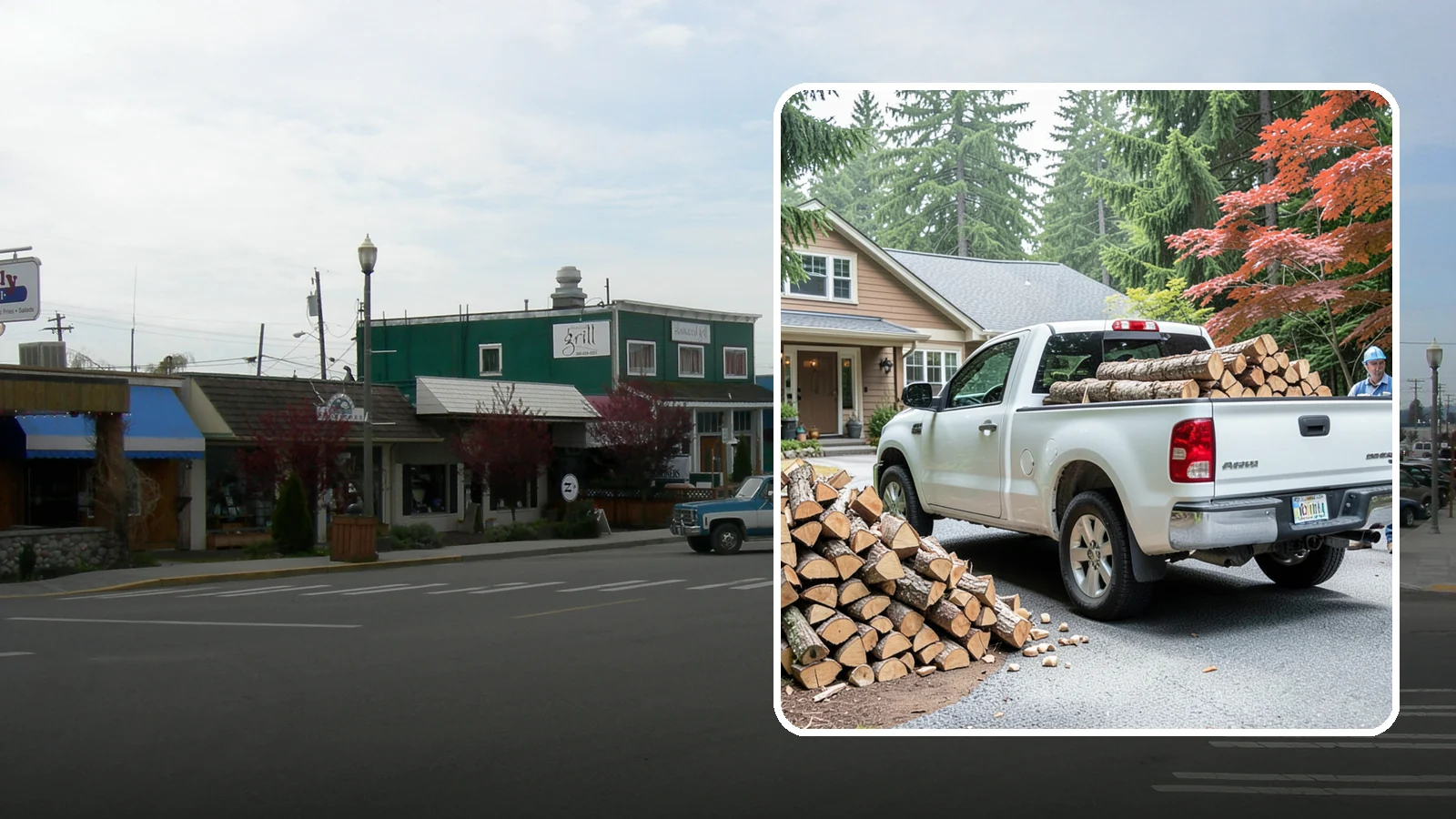 Weekend Delivery in Stanwood, Snohomish County, WA - Firewood delivered on Saturdays or Sundays to fit around your work week.