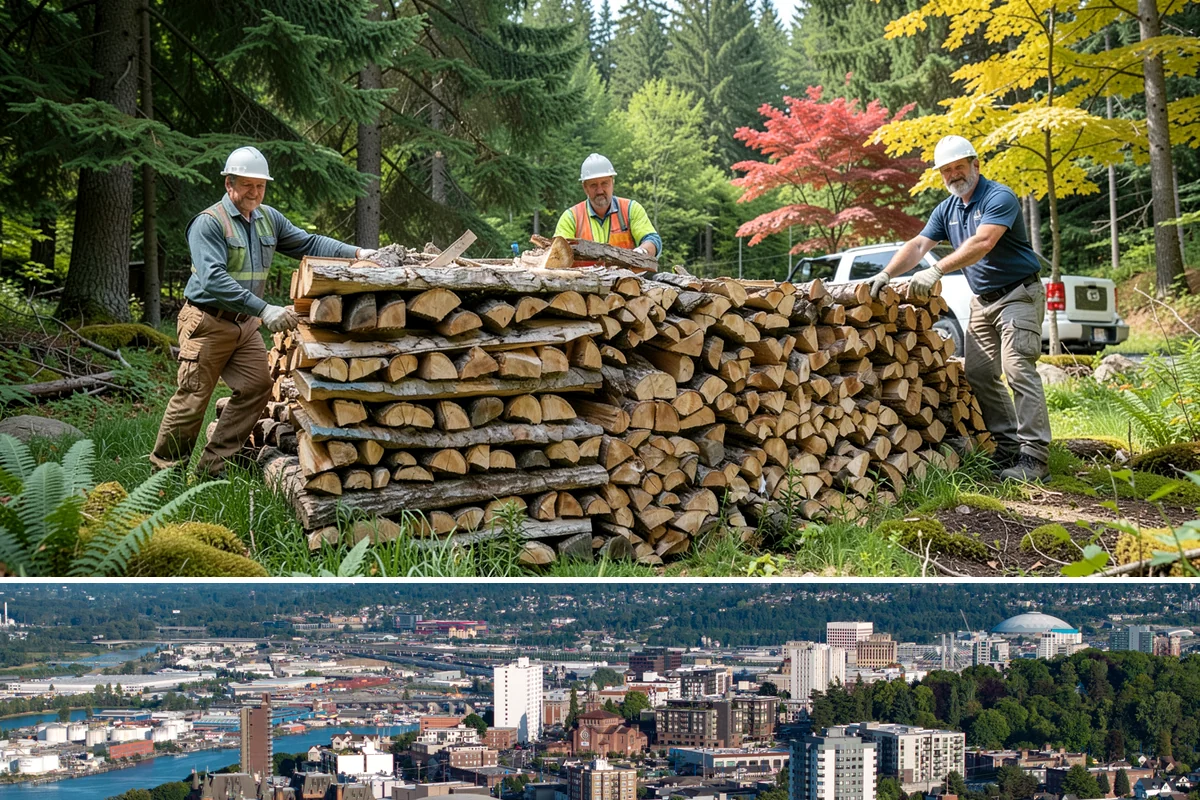 Weekend Delivery in Tacoma, Pierce County, WA - In highest demand during fall weekends, so book your slot early.