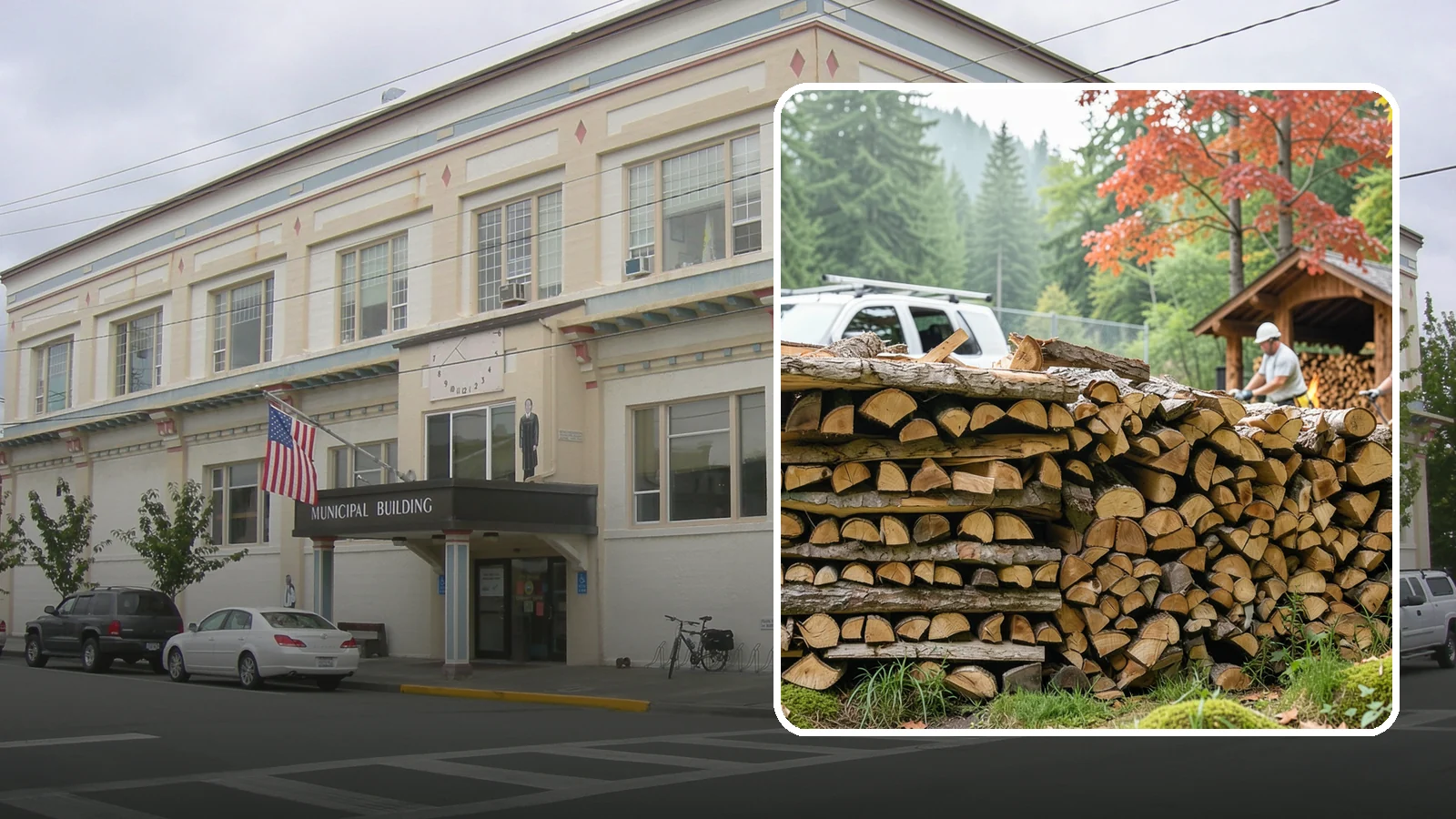 Winery Firewood in Anacortes, Skagit County, WA - We supply Pacific Northwest wineries with seasoned firewood for tasting room hearths, outdoor fire features, and events.