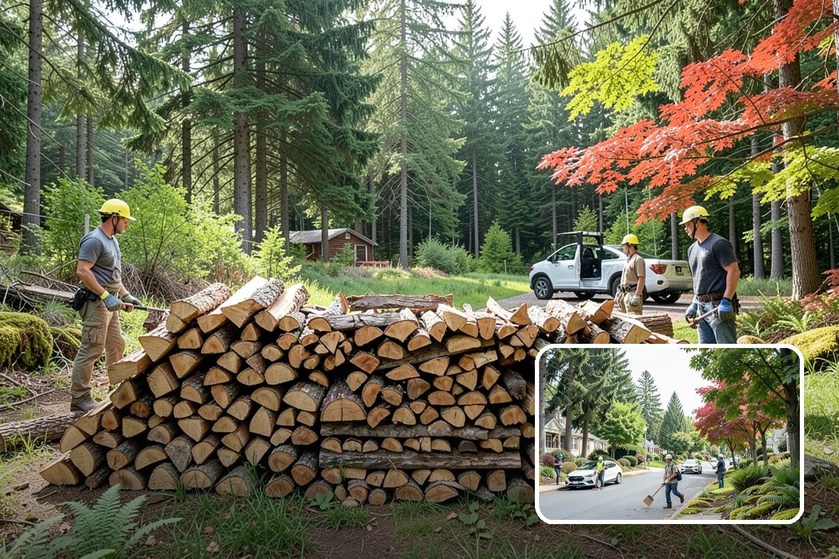 Winery Firewood in Beaux Arts Village, King County, WA - Clean-burning wood that enhances the tasting experience
