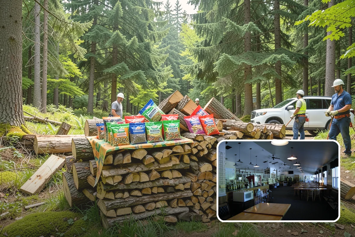 Winery Firewood in Black Diamond, King County, WA - Clean-burning wood that enhances the tasting experience