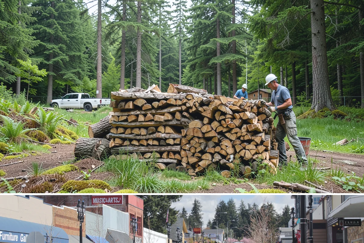 Winery Firewood in Bothell, King County, WA - Ramp up supply for fall harvest events and the cool-weather tasting season.