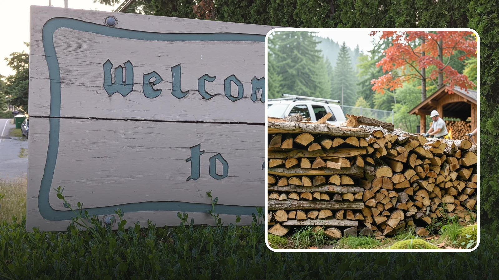 Winery Firewood in Brier, Snohomish County, WA - We supply Pacific Northwest wineries with seasoned firewood for tasting room hearths, outdoor fire features, and events.
