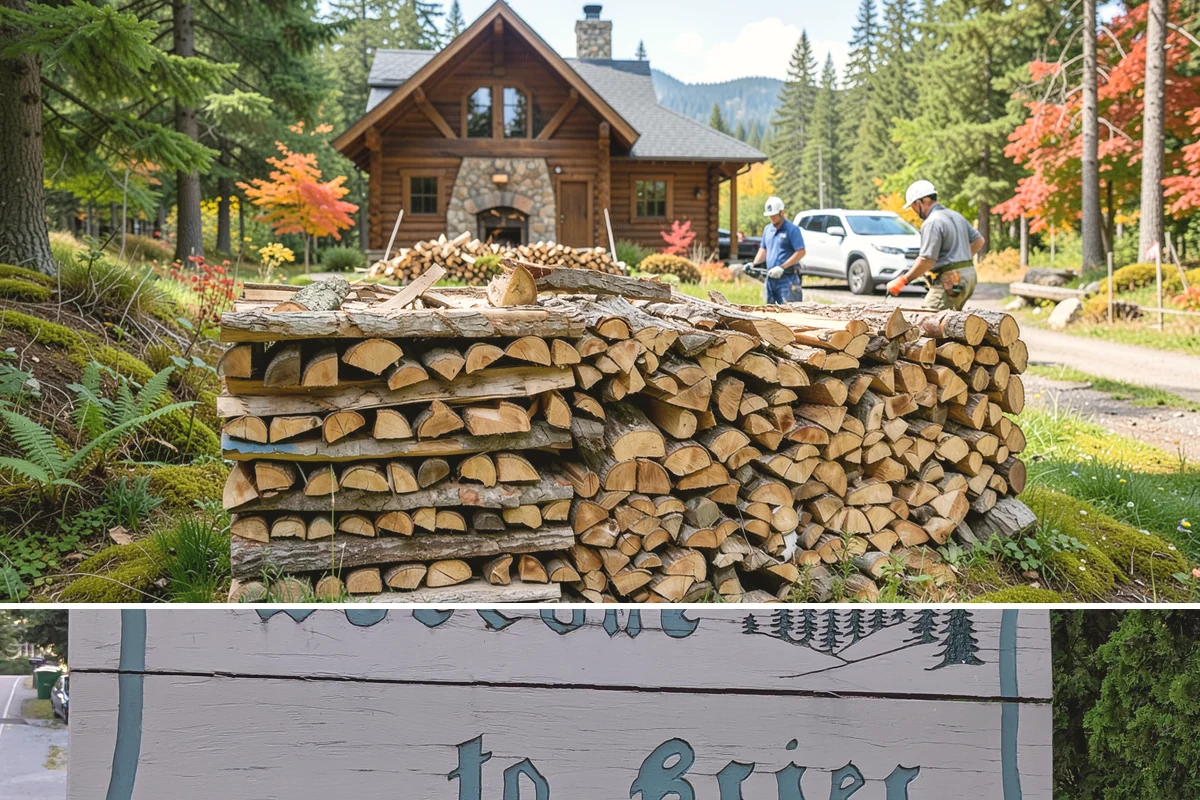 Winery Firewood in Brier, Snohomish County, WA - Ramp up supply for fall harvest events and the cool-weather tasting season.