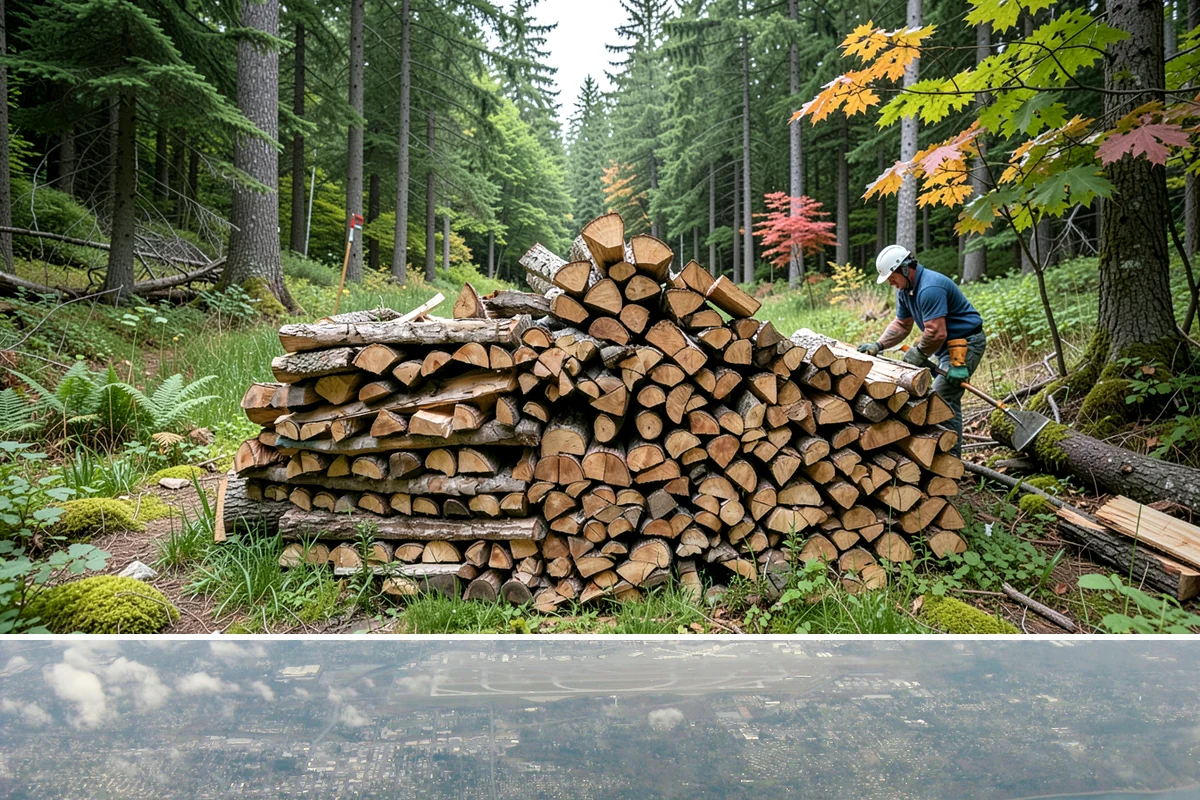 Winery Firewood in Burien, King County, WA - Ramp up supply for fall harvest events and the cool-weather tasting season.