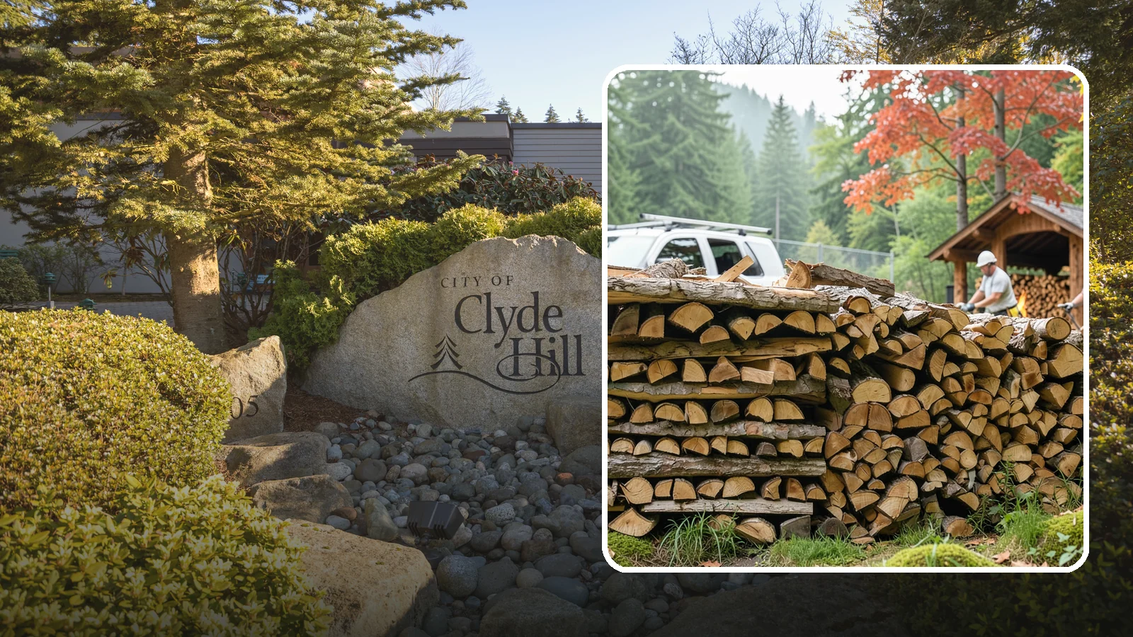 Winery Firewood in Clyde Hill, King County, WA - We supply Pacific Northwest wineries with seasoned firewood for tasting room hearths, outdoor fire features, and events.
