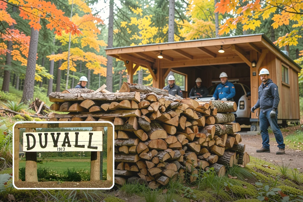 Winery Firewood in Duvall, King County, WA - Clean-burning wood that enhances the tasting experience
