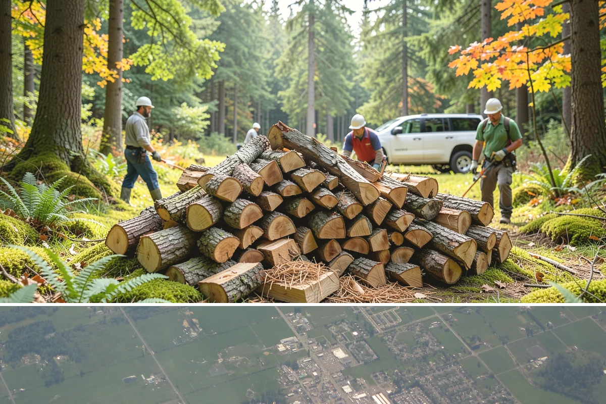 Winery Firewood in Enumclaw, King County, WA - Ramp up supply for fall harvest events and the cool-weather tasting season.