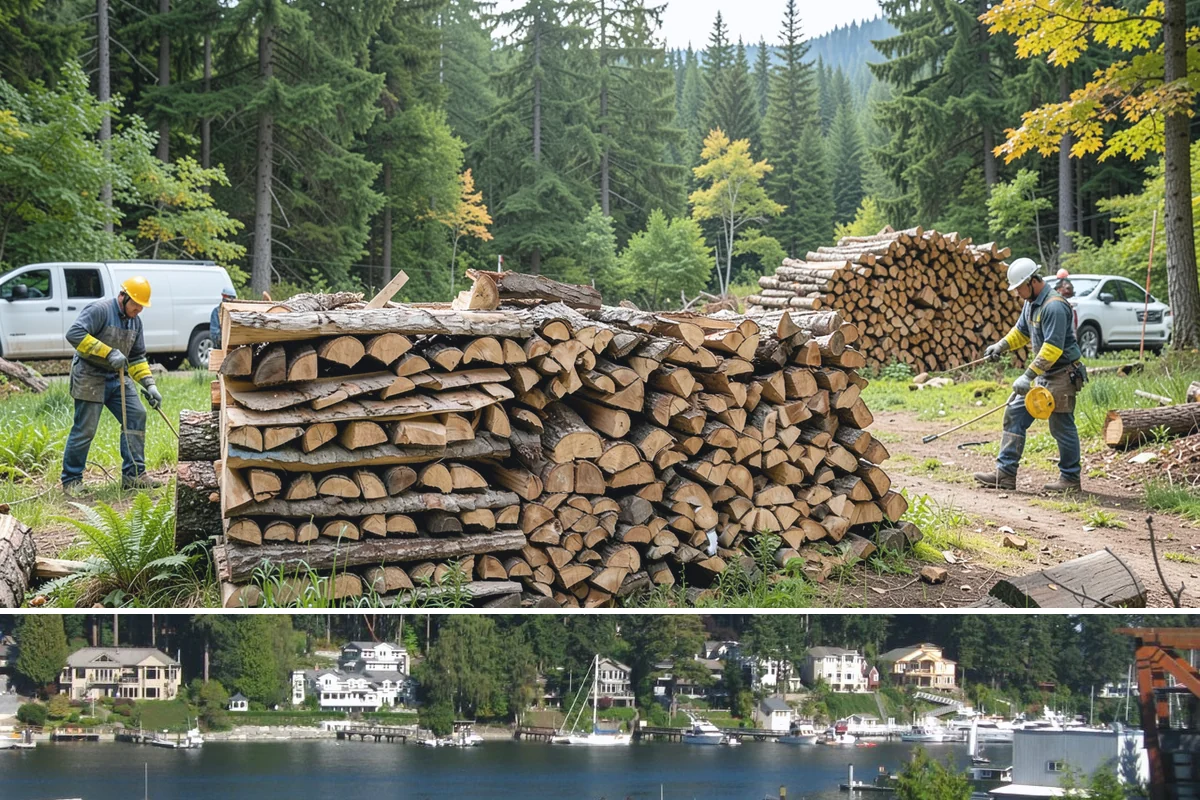 Winery Firewood in Gig Harbor, Pierce County, WA - Ramp up supply for fall harvest events and the cool-weather tasting season.