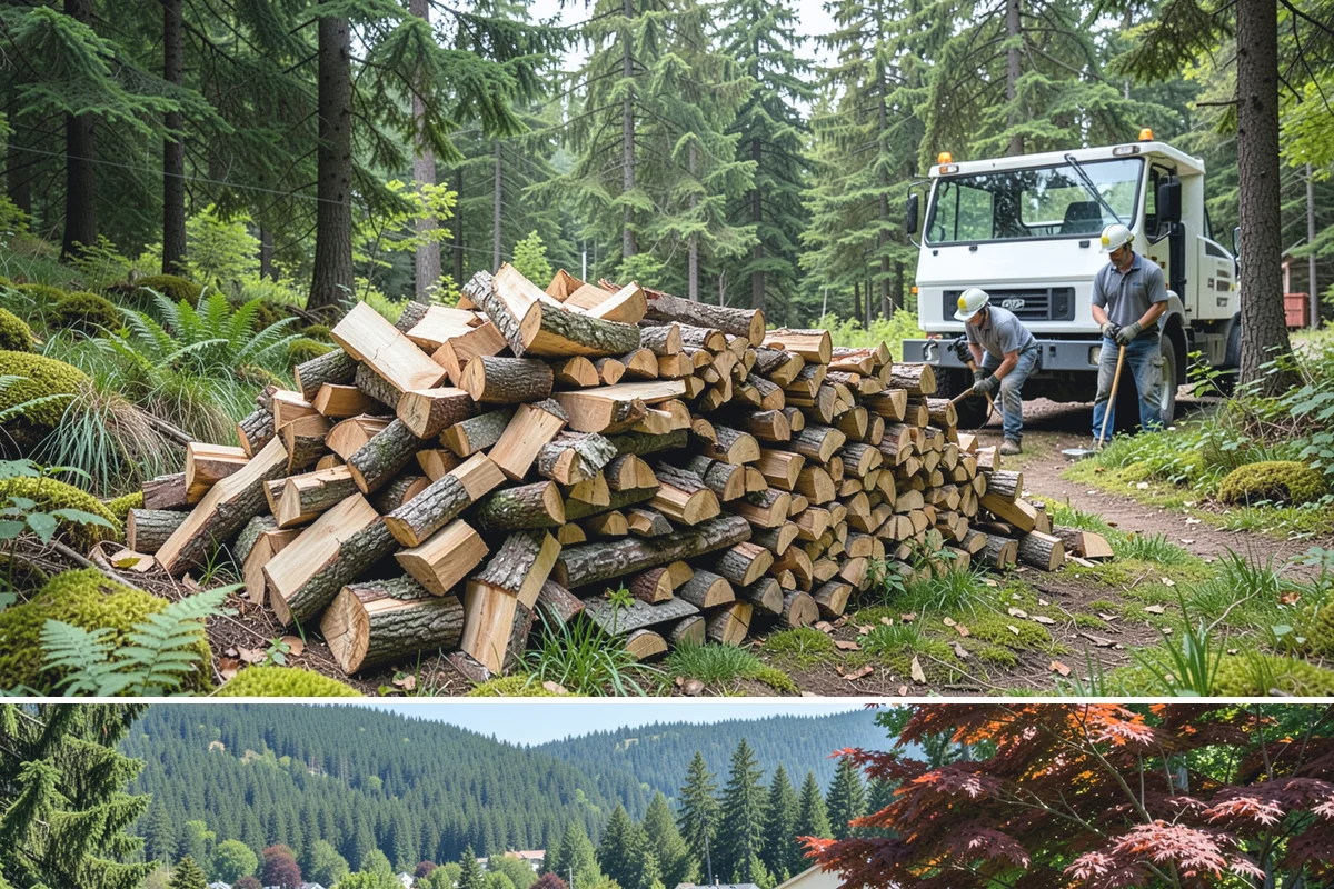 Winery Firewood in Index, Snohomish County, WA - Ramp up supply for fall harvest events and the cool-weather tasting season.