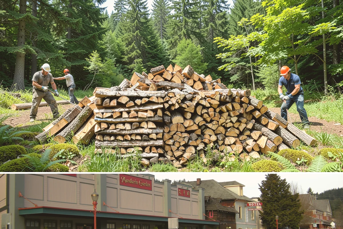 Winery Firewood in Issaquah, King County, WA - Ramp up supply for fall harvest events and the cool-weather tasting season.