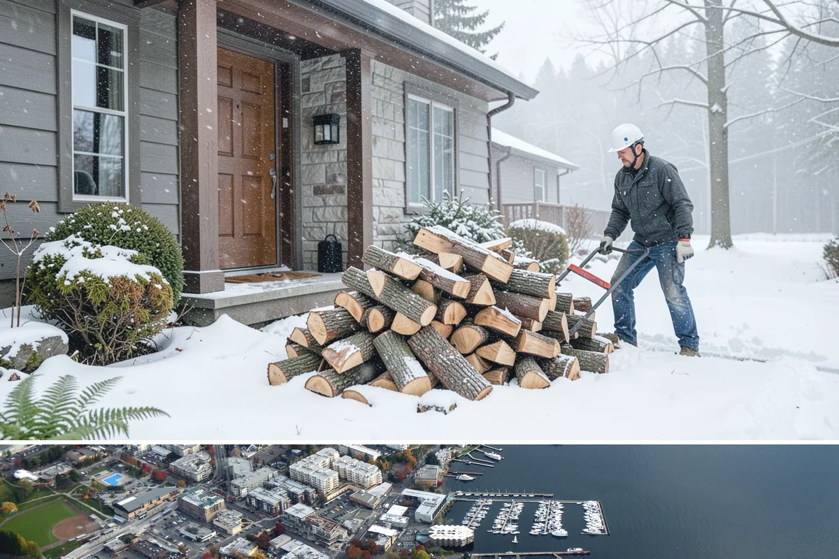 Winery Firewood in Kirkland, King County, WA - Ramp up supply for fall harvest events and the cool-weather tasting season.