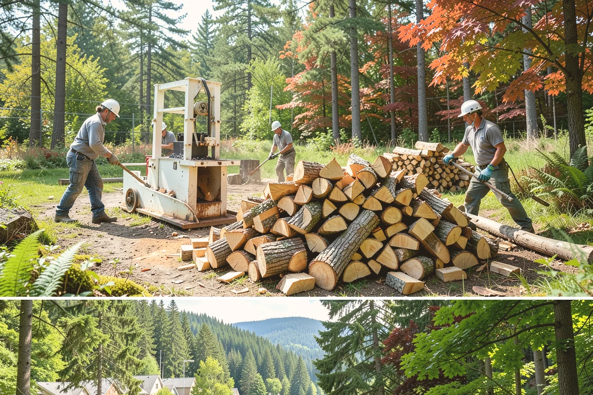 Winery Firewood in Lake Forest Park, King County, WA - Ramp up supply for fall harvest events and the cool-weather tasting season.