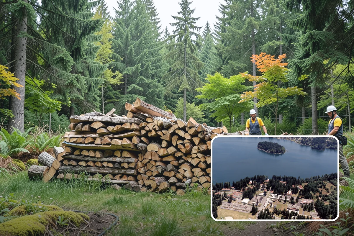 Winery Firewood in Lakewood, Pierce County, WA - Clean-burning wood that enhances the tasting experience