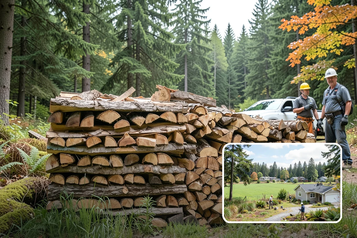 Winery Firewood in Lyman, Skagit County, WA - Clean-burning wood that enhances the tasting experience