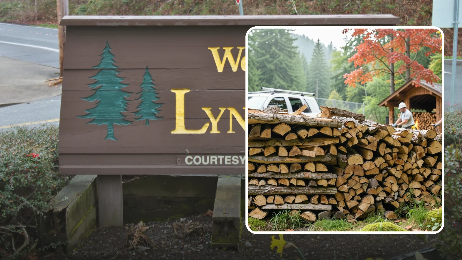 Winery Firewood in Lynnwood, Snohomish County, WA - We supply Pacific Northwest wineries with seasoned firewood for tasting room hearths, outdoor fire features, and events.