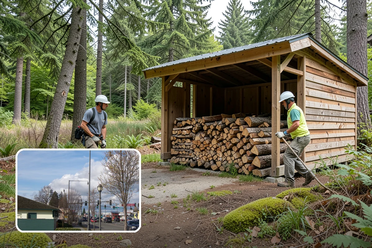 Winery Firewood in Marysville, Snohomish County, WA - Clean-burning wood that enhances the tasting experience