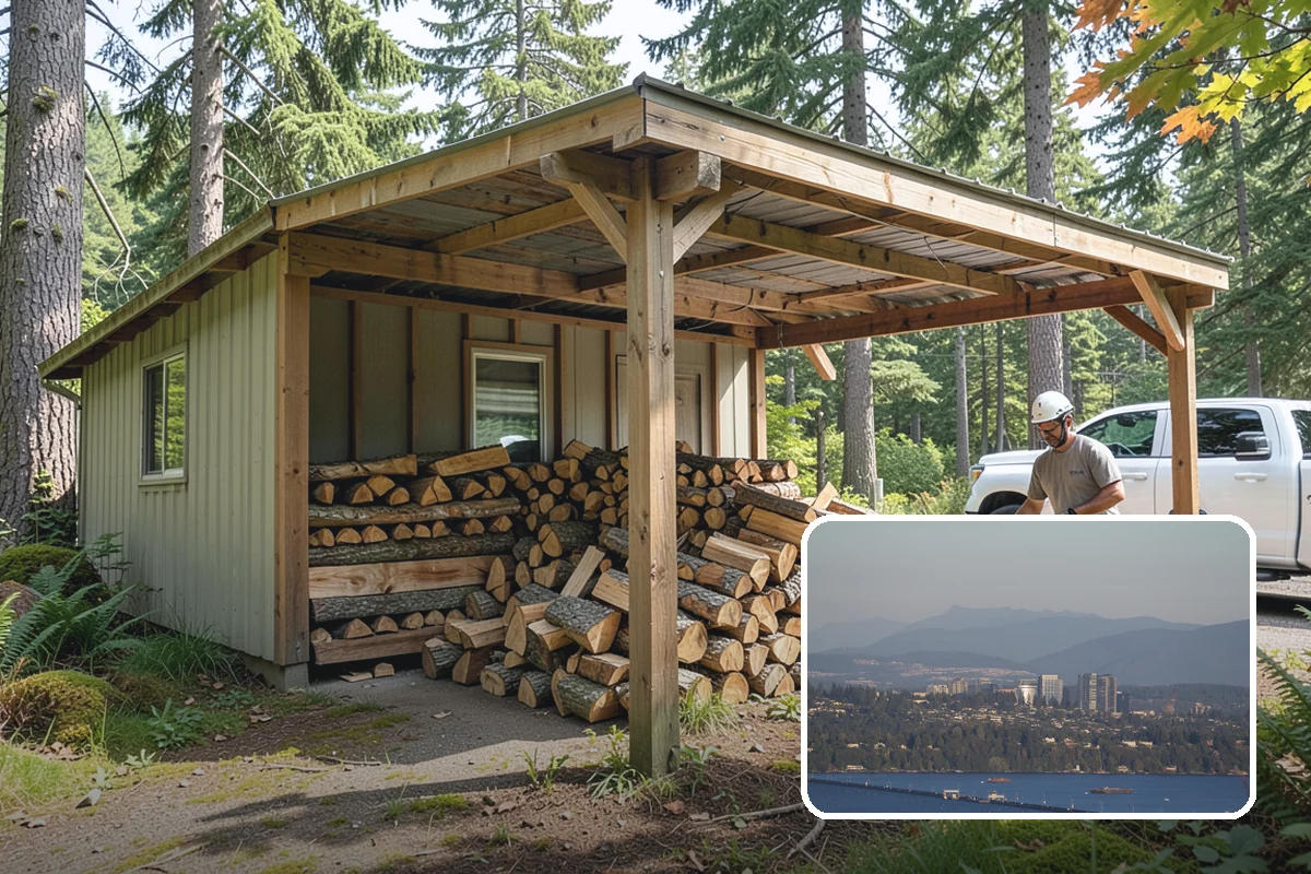 Winery Firewood in Medina, King County, WA - Clean-burning wood that enhances the tasting experience