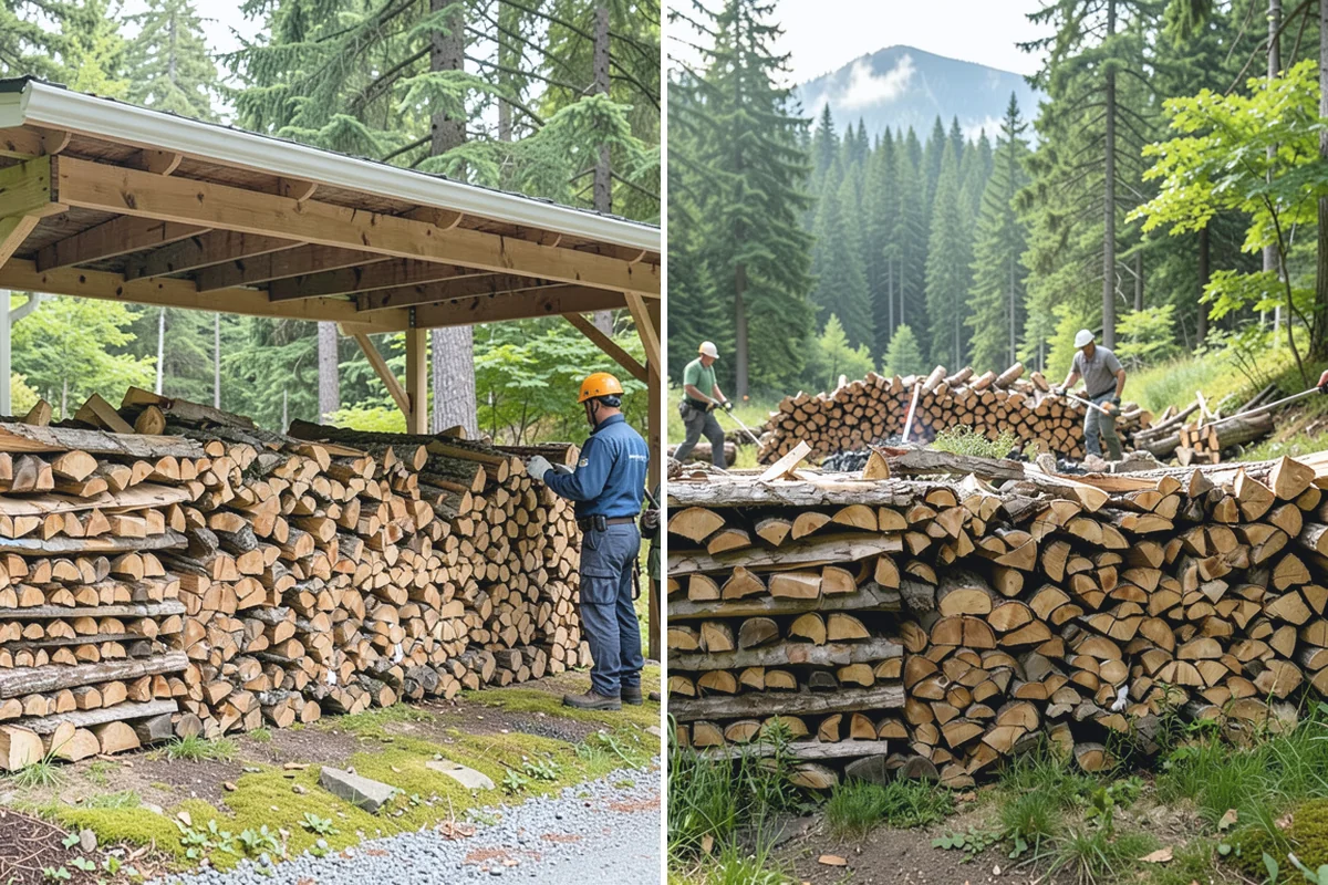 Winery Firewood in Medina, King County, WA - Review your hearths, fire features, and event needs