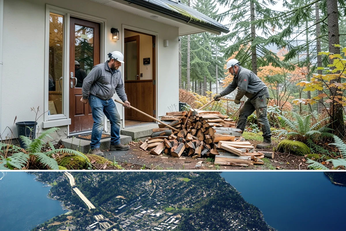 Winery Firewood in Mercer Island, King County, WA - Ramp up supply for fall harvest events and the cool-weather tasting season.