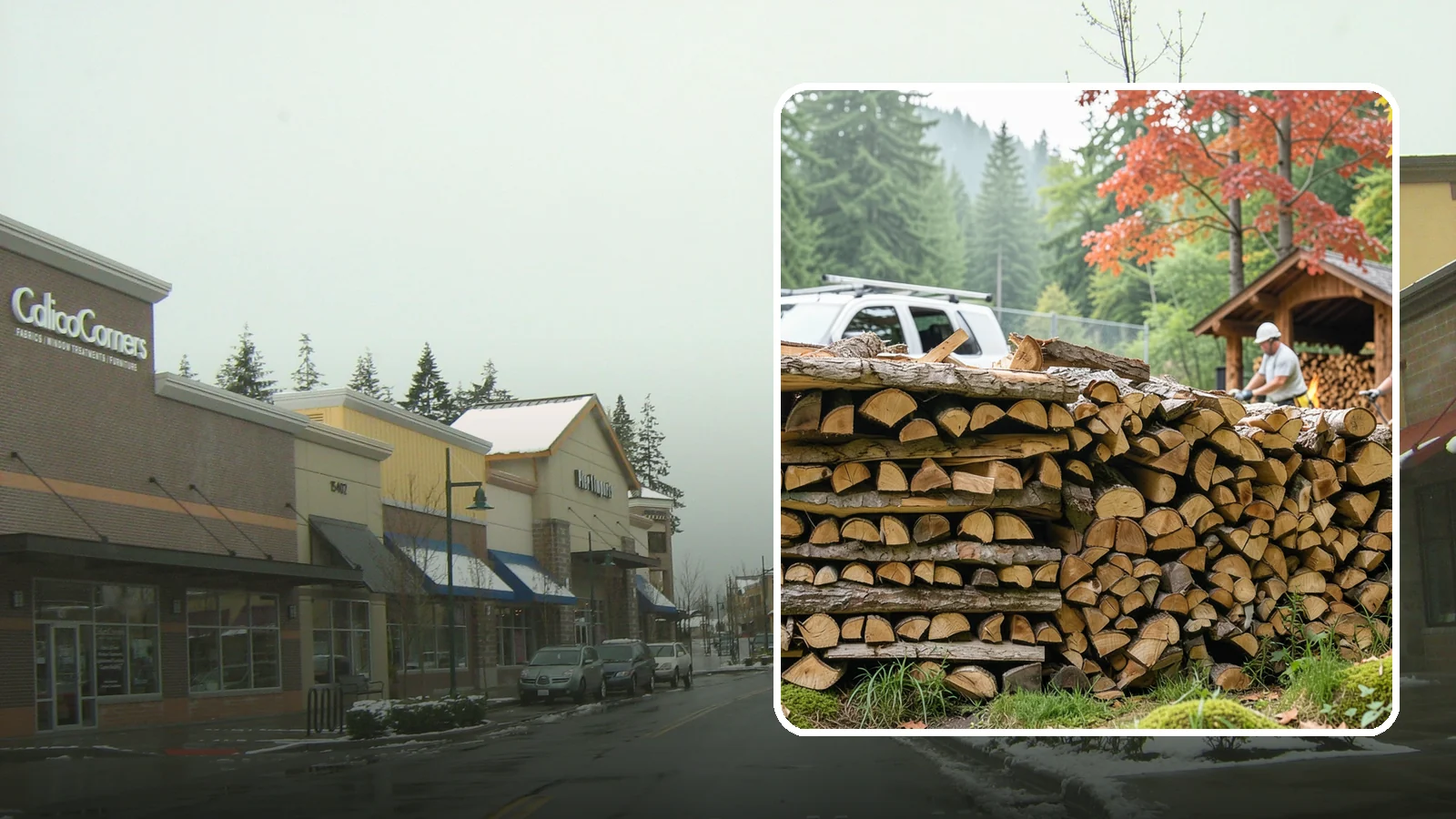 Winery Firewood in Mill Creek, Snohomish County, WA - We supply Pacific Northwest wineries with seasoned firewood for tasting room hearths, outdoor fire features, and events.