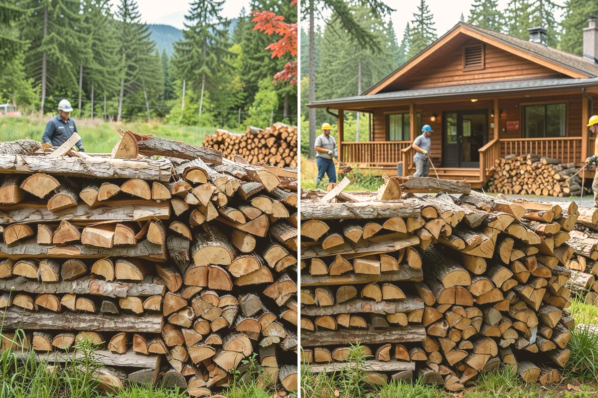 Winery Firewood in Milton, King County, WA - Review your hearths, fire features, and event needs