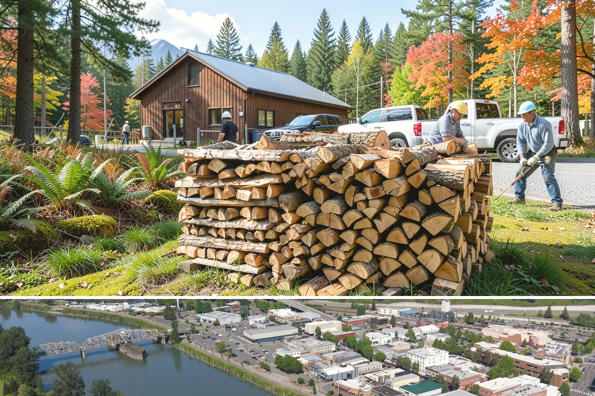 Winery Firewood in Mount Vernon, Skagit County, WA - Ramp up supply for fall harvest events and the cool-weather tasting season.