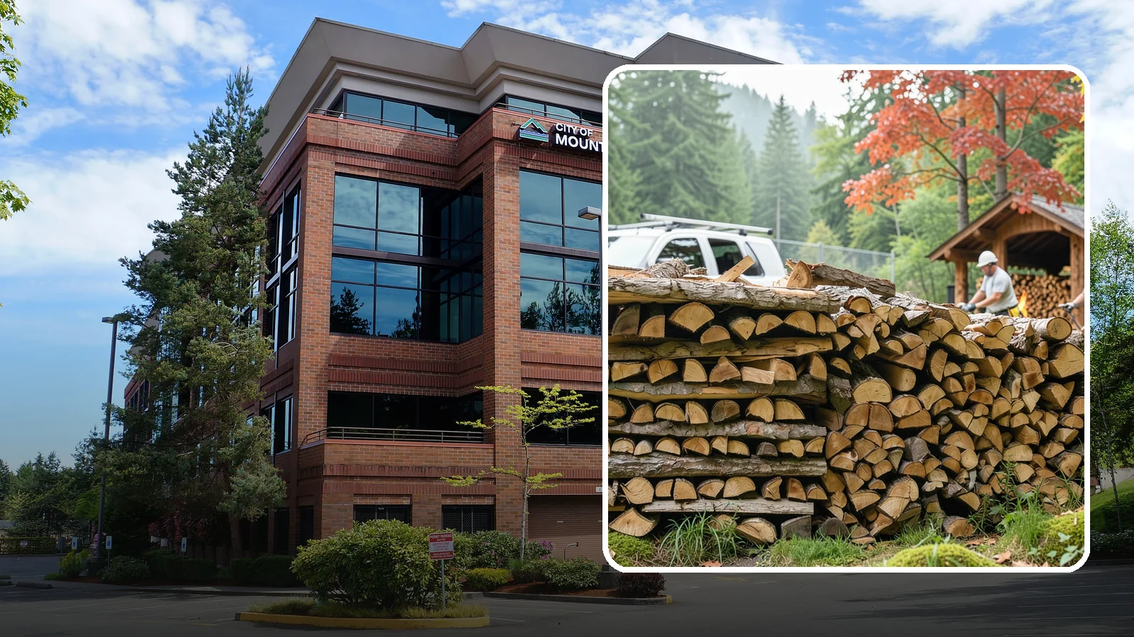 Winery Firewood in Mountlake Terrace, Snohomish County, WA - We supply Pacific Northwest wineries with seasoned firewood for tasting room hearths, outdoor fire features, and events.