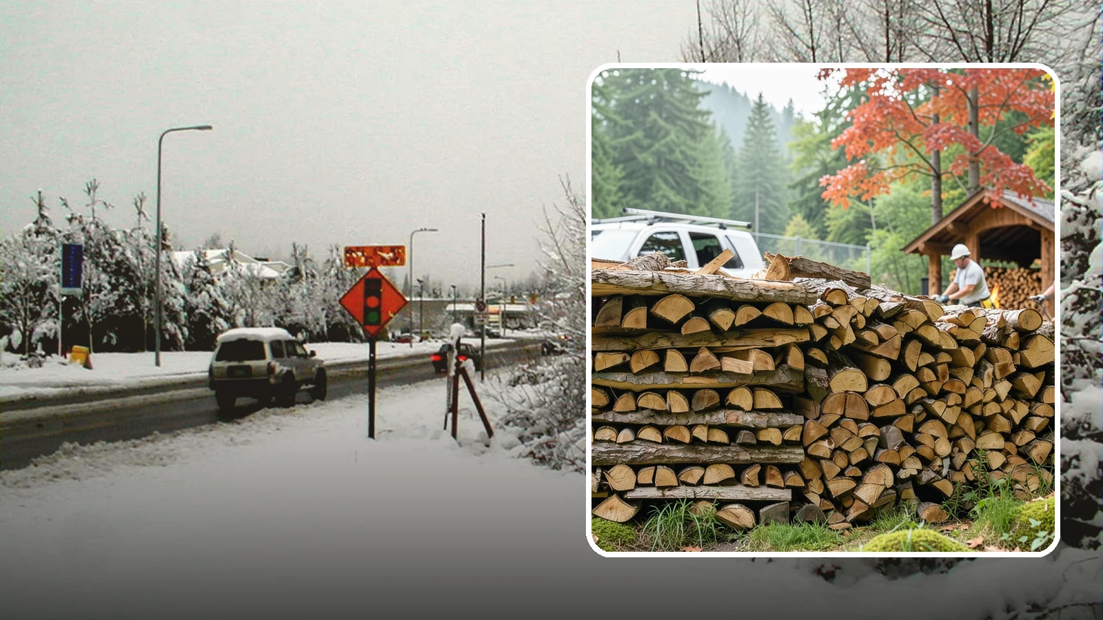 Winery Firewood in Newcastle, King County, WA - We supply Pacific Northwest wineries with seasoned firewood for tasting room hearths, outdoor fire features, and events.