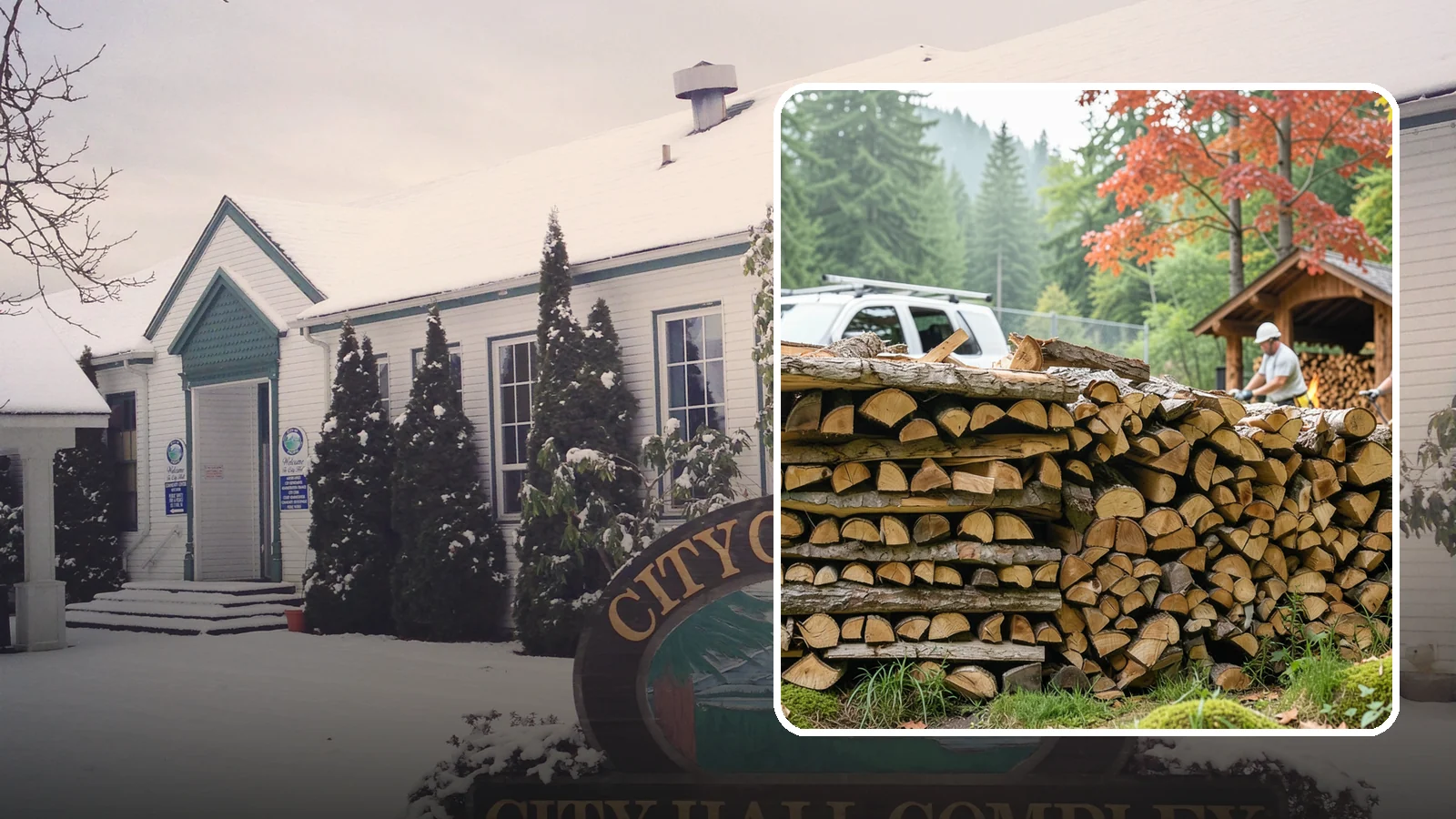 Winery Firewood in Pacific, King County, WA - We supply Pacific Northwest wineries with seasoned firewood for tasting room hearths, outdoor fire features, and events.