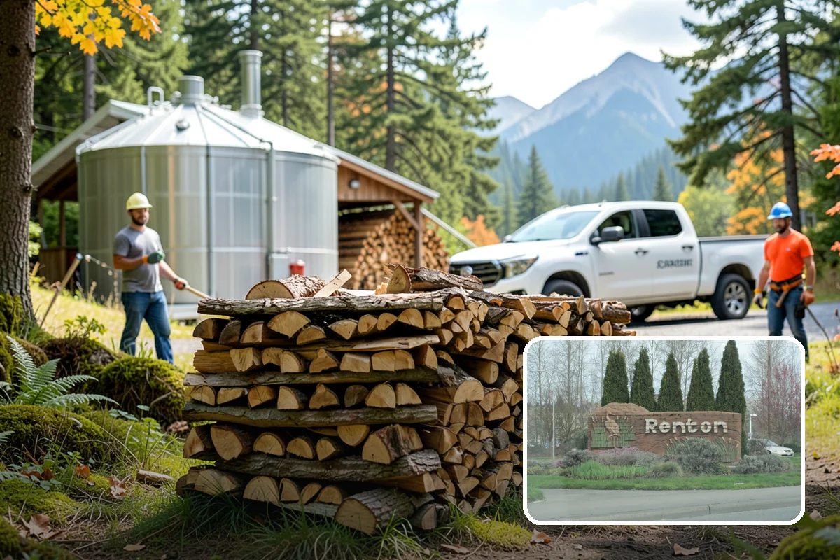 Winery Firewood in Renton, King County, WA - Clean-burning wood that enhances the tasting experience