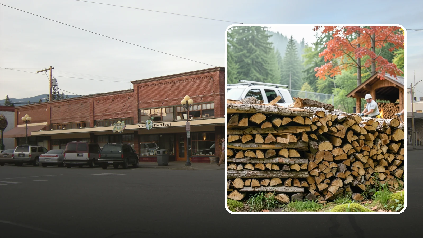 Winery Firewood in Sedro-Woolley, Skagit County, WA - We supply Pacific Northwest wineries with seasoned firewood for tasting room hearths, outdoor fire features, and events.
