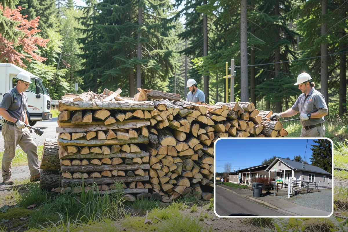 Winery Firewood in South Prairie, Pierce County, WA - Clean-burning wood that enhances the tasting experience