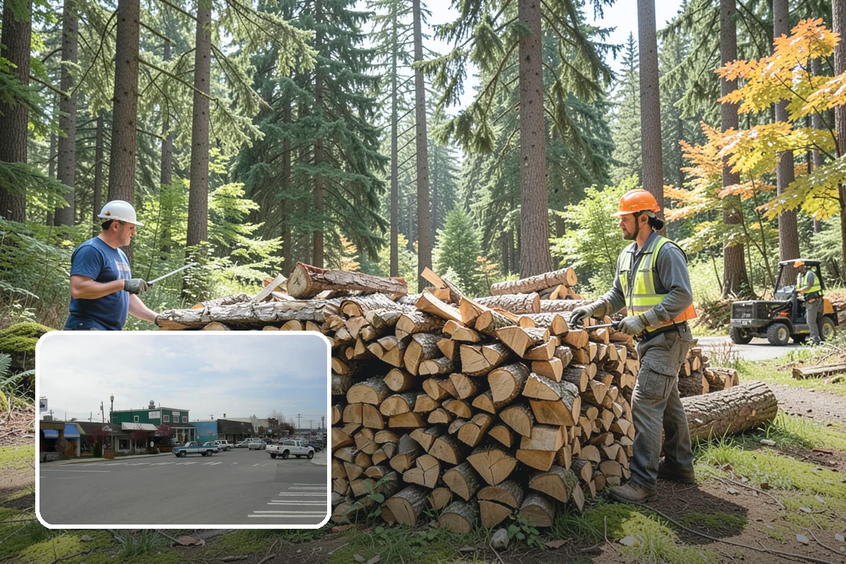 Winery Firewood in Stanwood, Snohomish County, WA - Clean-burning wood that enhances the tasting experience