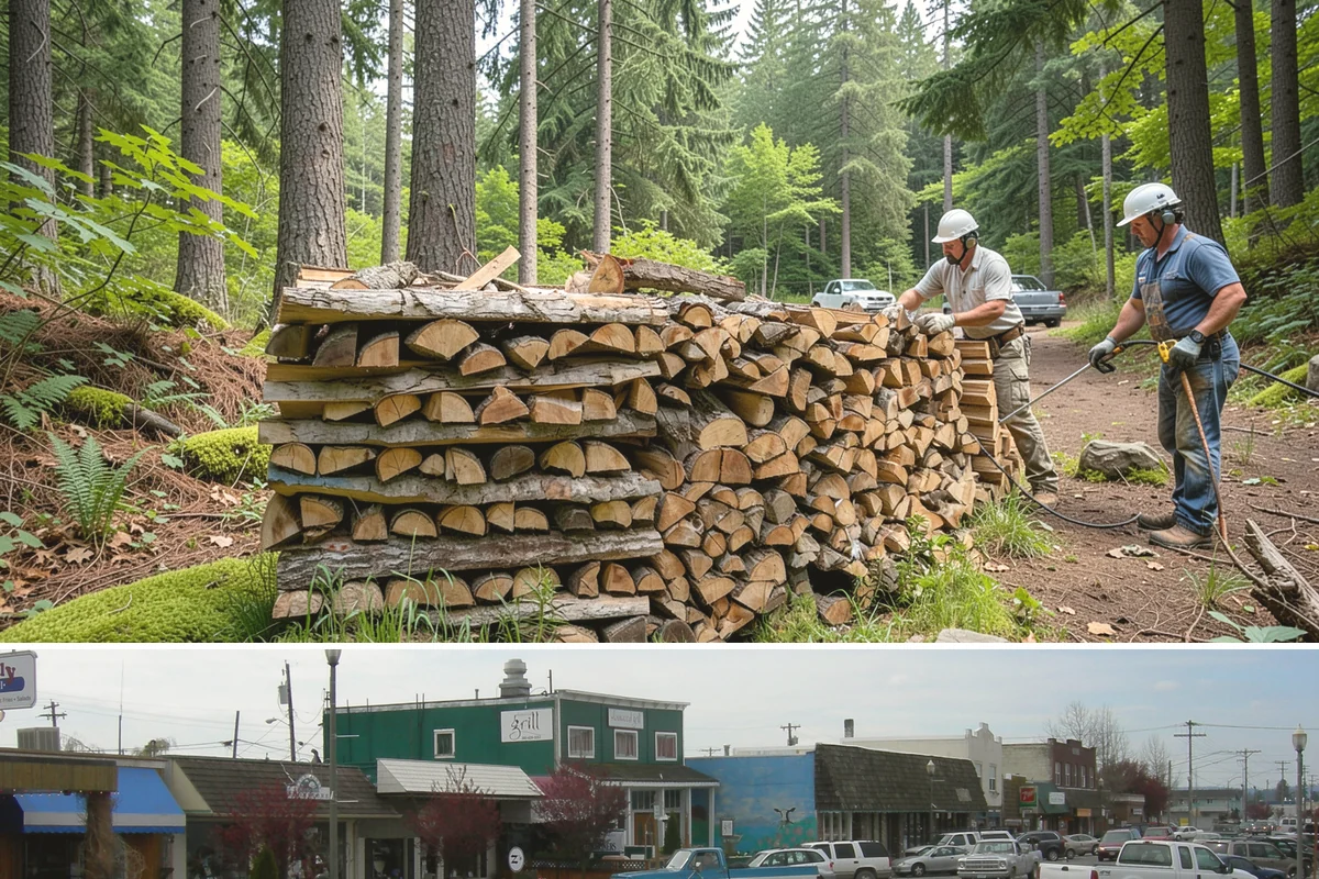 Winery Firewood in Stanwood, Snohomish County, WA - Ramp up supply for fall harvest events and the cool-weather tasting season.