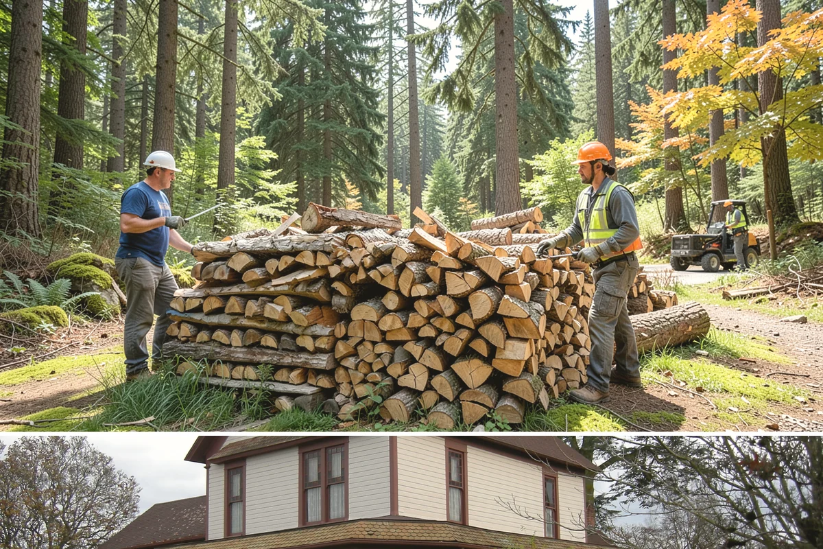 Winery Firewood in Sumner, Pierce County, WA - Ramp up supply for fall harvest events and the cool-weather tasting season.