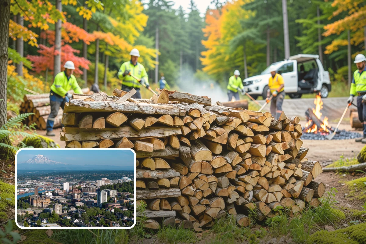 Winery Firewood in Tacoma, Pierce County, WA - Clean-burning wood that enhances the tasting experience