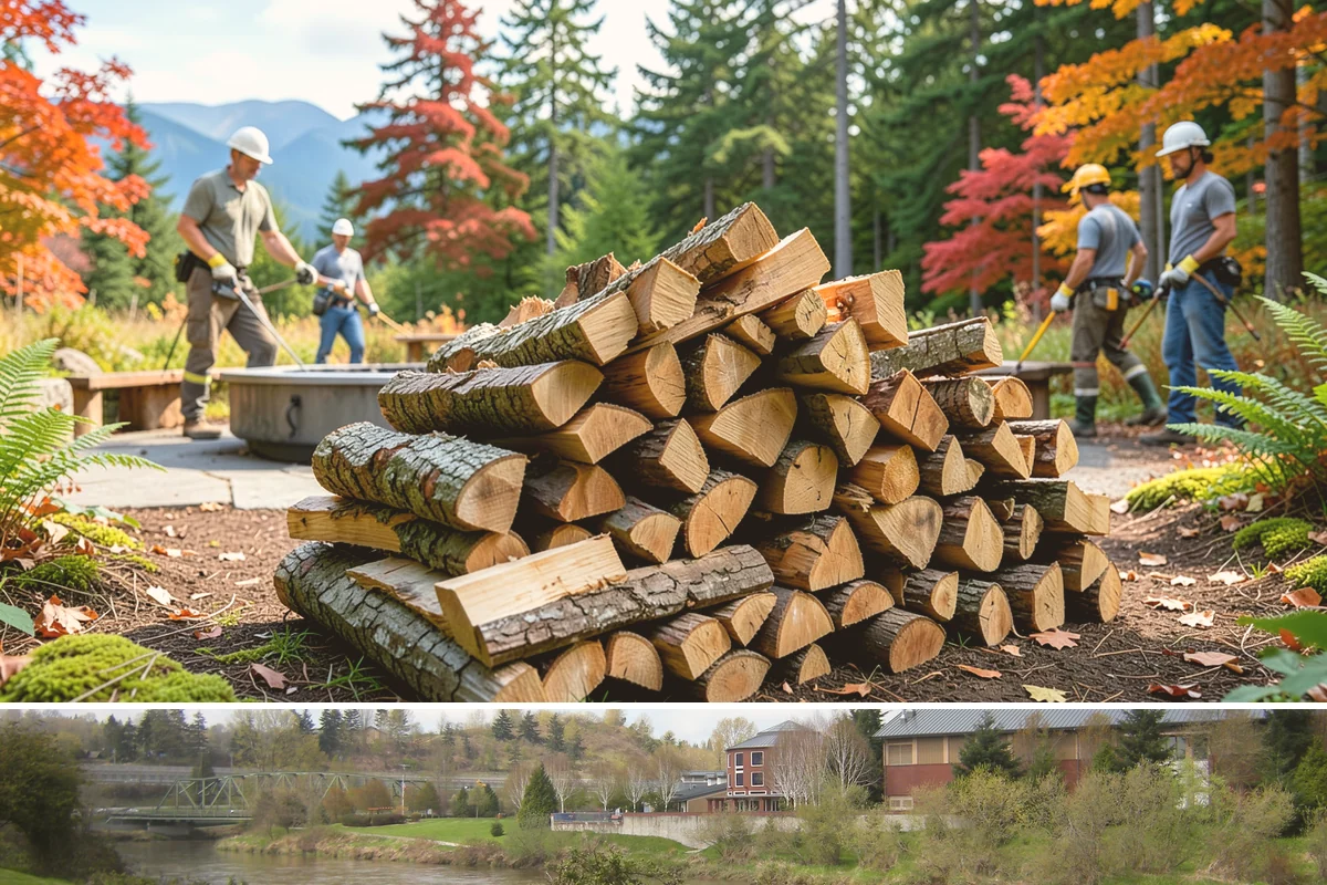 Winery Firewood in Tukwila, King County, WA - Ramp up supply for fall harvest events and the cool-weather tasting season.