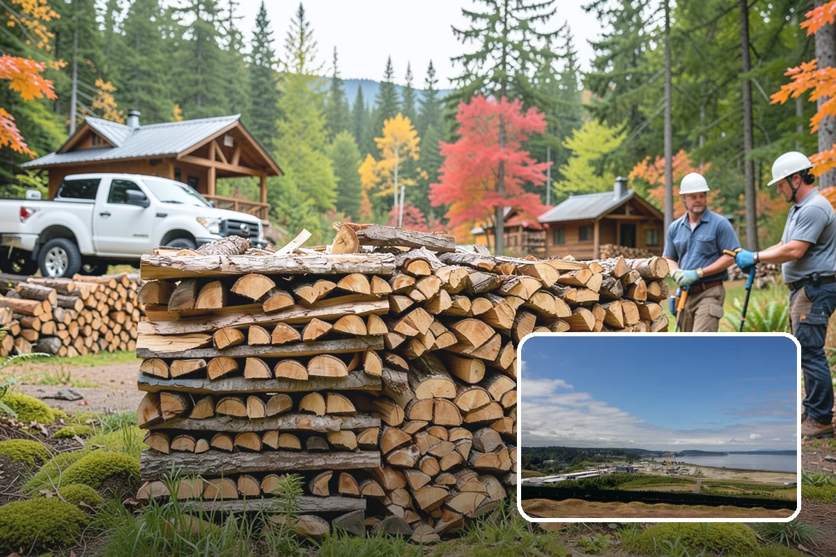 Winery Firewood in University Place, Pierce County, WA - Clean-burning wood that enhances the tasting experience