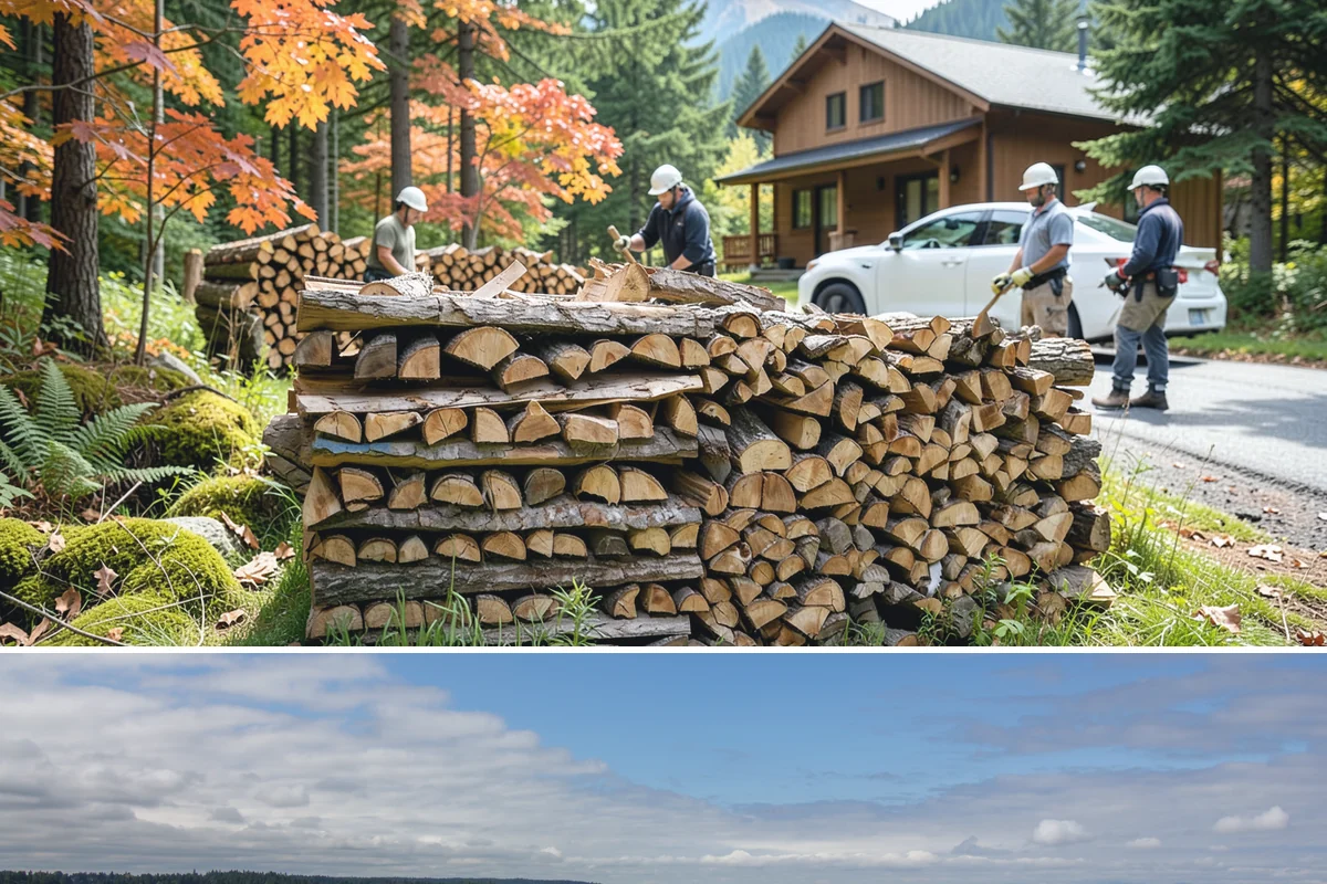 Winery Firewood in University Place, Pierce County, WA - Ramp up supply for fall harvest events and the cool-weather tasting season.