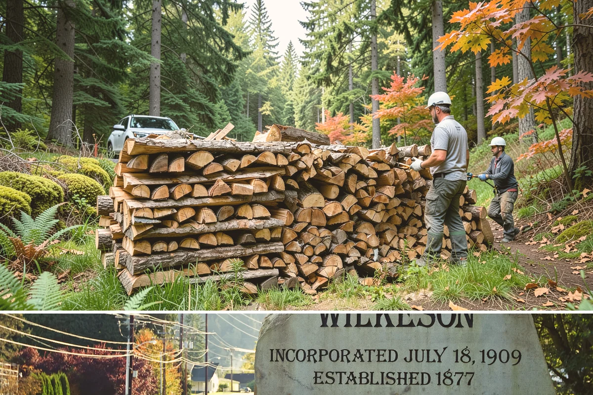 Winery Firewood in Wilkeson, Pierce County, WA - Ramp up supply for fall harvest events and the cool-weather tasting season.