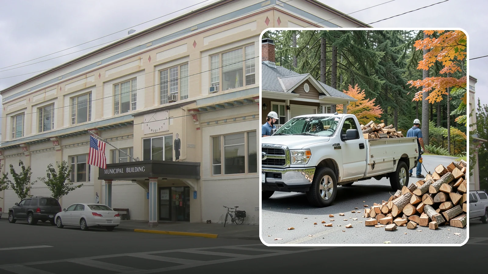 Winter Firewood Delivery in Anacortes, Skagit County, WA - Through the heart of the Pacific Northwest cold season, we keep your rack stocked with dry wood you can burn tonight.