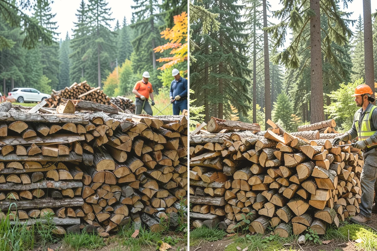 Winter Firewood Delivery in Anacortes, Skagit County, WA - Set up your winter delivery quantity and schedule