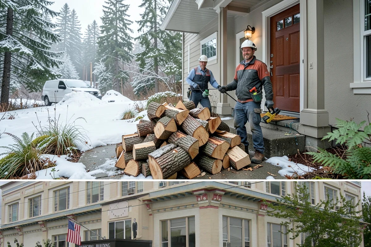 Winter Firewood Delivery in Anacortes, Skagit County, WA - This is our peak season from the first hard cold through late winter, so booking early locks in dependable resupply.