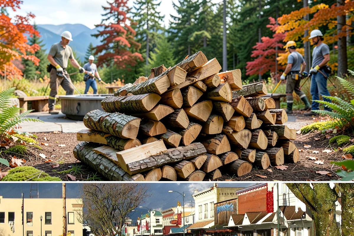 Winter Firewood Delivery in Arlington, Snohomish County, WA - This is our peak season from the first hard cold through late winter, so booking early locks in dependable resupply.