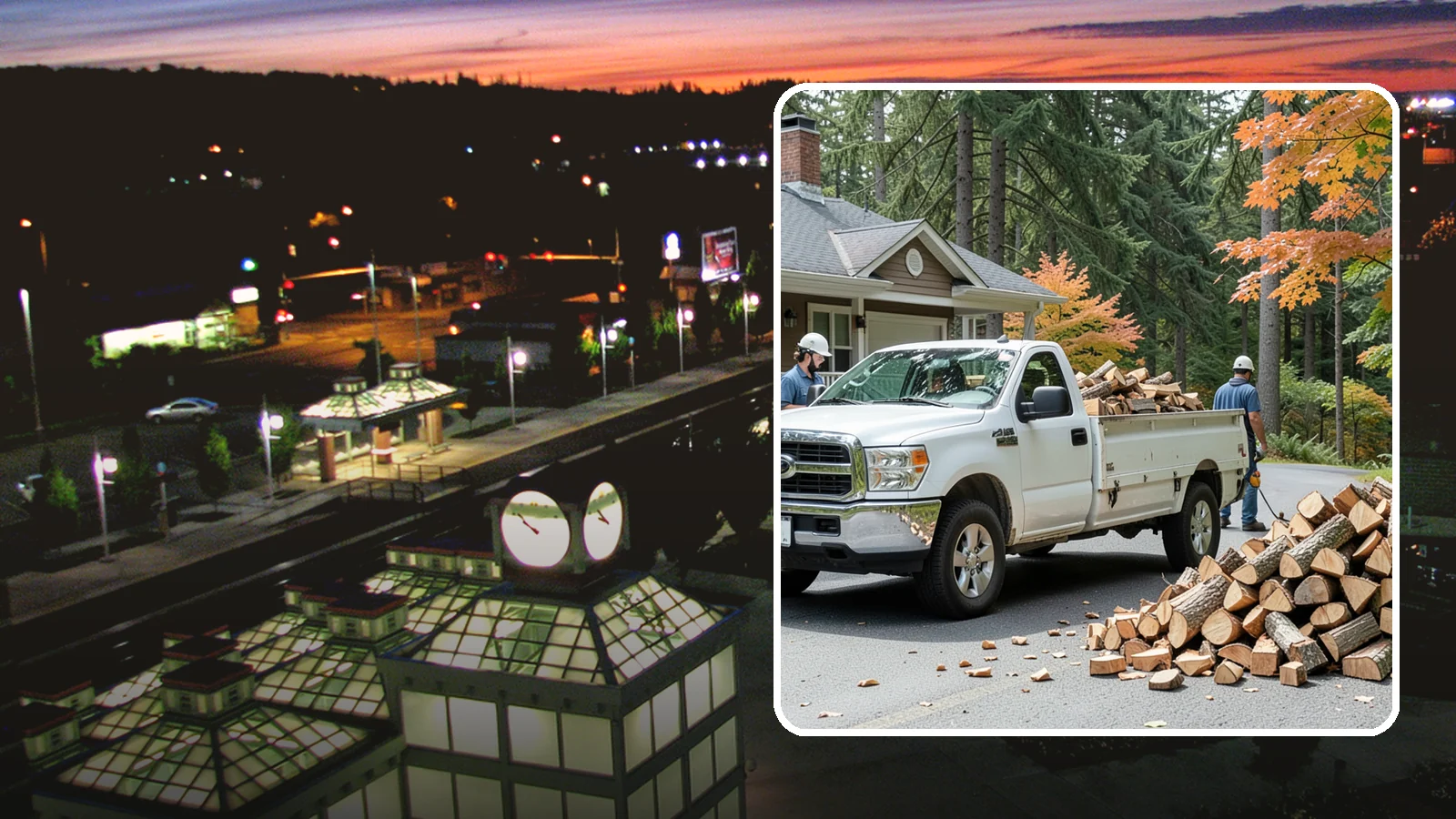 Winter Firewood Delivery in Auburn, King County, WA - Through the heart of the Pacific Northwest cold season, we keep your rack stocked with dry wood you can burn tonight.